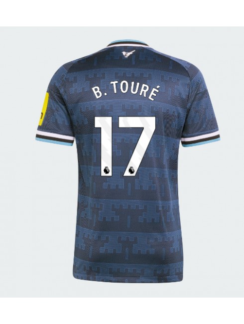 Muži Futbalové oblečenie Newcastle United Bazoumana Toure #17 2026-27 Krátky Rukáv - Preč Muži Futbalové oblečenie Newcastle United Bazoumana Toure #17 2026-27 Krátky Rukáv - Preč